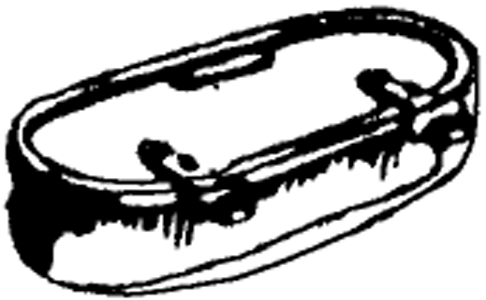 Raised Water Hatch for Tender  pkg(3)