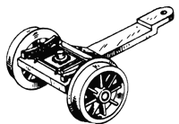 Lead Trucks Kit -- With 26" Spoked Wheels