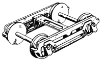 Lead Truck w/33" Wheels -- 7'-3", WB Cab-Forward Kit