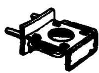 Headlight Bracket -- 1-, 2- or 3-Digits, Smokebox Door Mount