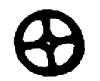 Brake Wheels -- Four-Spoke .150" (brass)