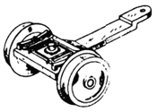 Lead truck 26" wheels