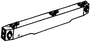 Beam w/Poling Pockets & Lift Bar -- "Steel" Pilot, Common Standard