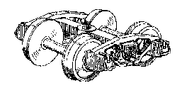 Trk PRR 33"whl asmb br