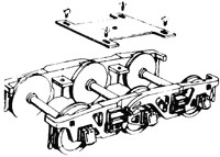 Six-Wheel Truck Kit -- Buckeye