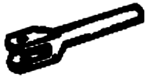 Rod Clevis -- .090" Clevis, .275" Overall