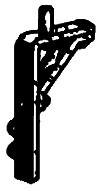 Tow-Pipe Bracket -- .040"  Core