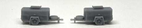 Compressor Trailer - 3D Printed Kit -- Unpainted