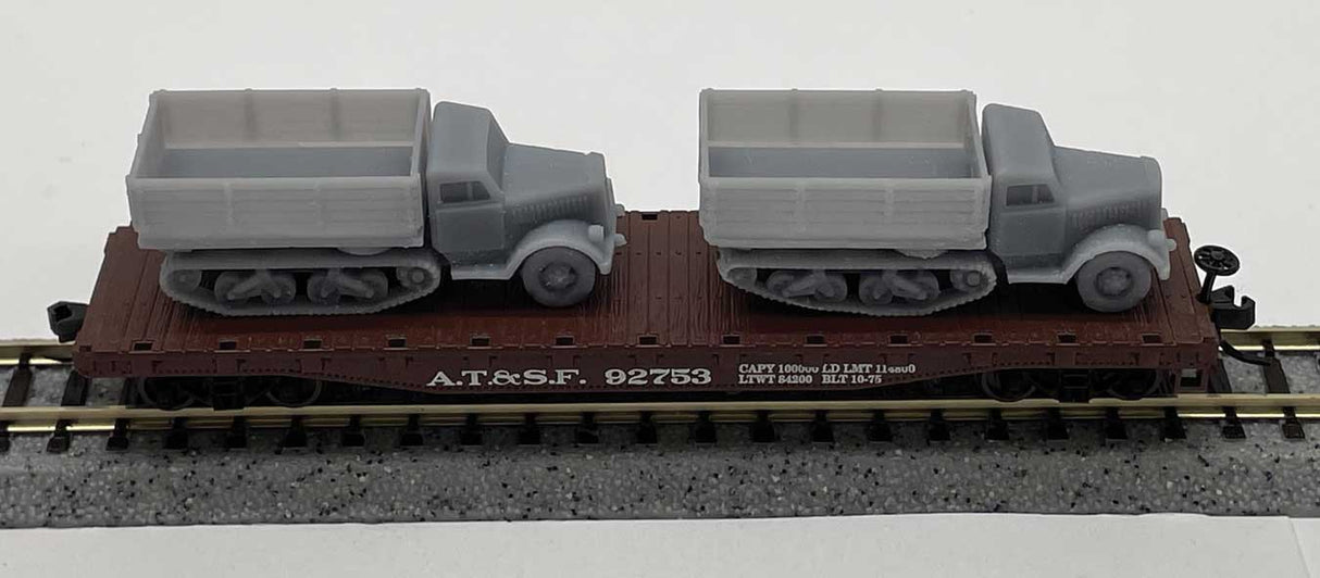 Half-Track - Resin Kit -- Empty (undecorated)