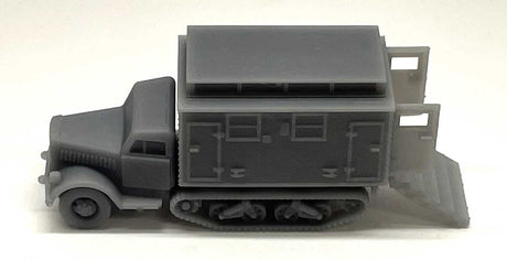 Half-Track Ambulance - Kit -- With Open Door Unpainted Cast Resin-2
