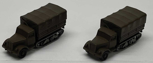 Half-Track with Canvas Cover - Resin Kit-1