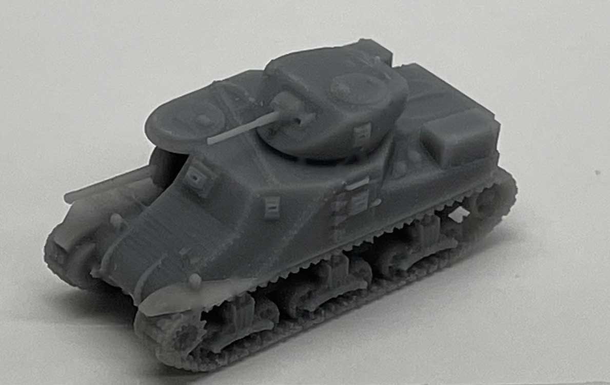 M3 Grant Tank - Kit -- Unpainted Cast Resin-2