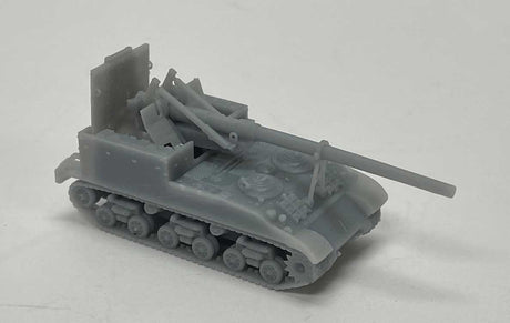 M-40 155 mm Howitzer (Gun Motor Carriage) -- Unpainted 3D Print-1