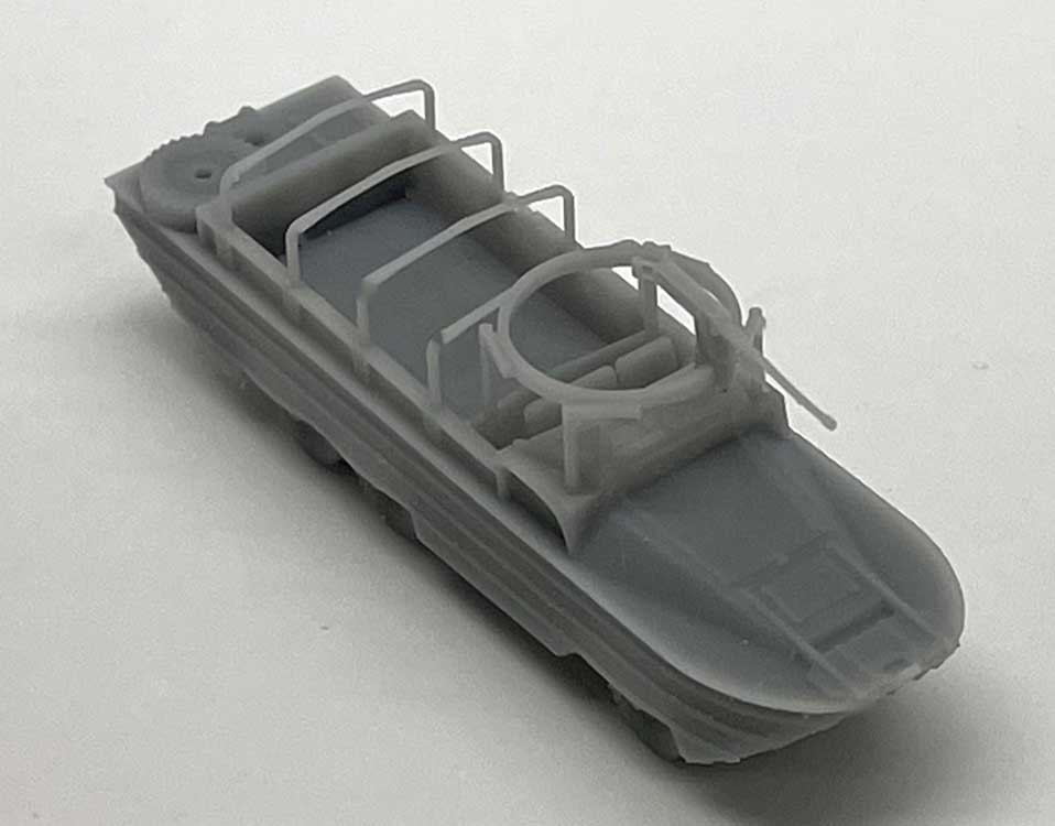 GMC DUKW 353 Amphibious Vehicle "Duck" - Kit -- Unpainted Cast Resin-2
