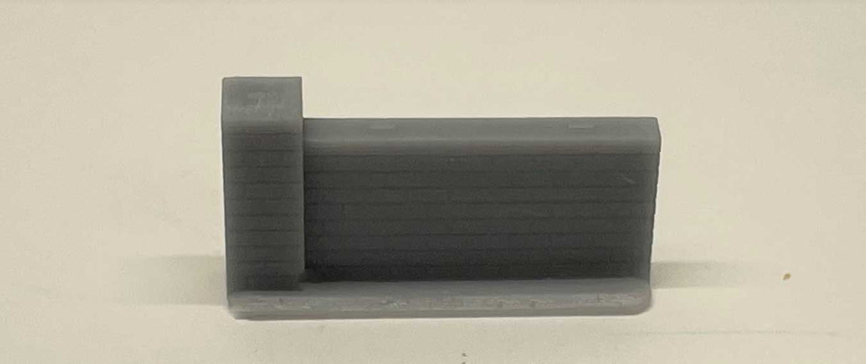 Half Wall - 3D Printed Kit -- Scale 13' Long, 7' Tall, Unpainted