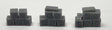 Crate Stack Assortment -- Undecorated 1 Each of 3 Styles