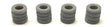 Stack of 4 Tires - 3-D Printed Kit -- pkg(4)