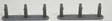 1930s - 1940s Gas Pump Islands - Kit -- Unpainted Cast Resin pkg(2)