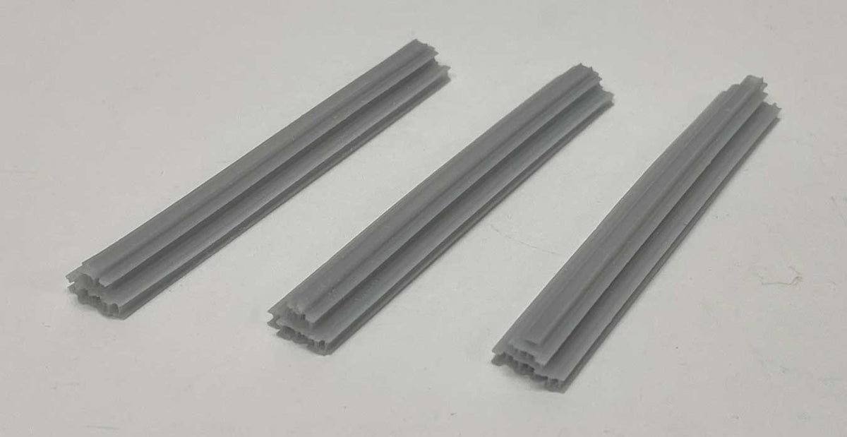 30' Steel I-Beam Stack - 3-D Printed Kit -- Unpainted pkg(3)