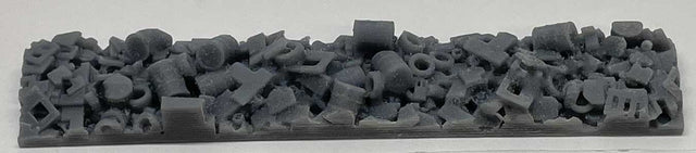 Scrap Load - 3-D Printed Parts -- Fits 50' Gondolas