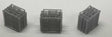 Truck Frame Load -- Fits Gondolas or Flatcars, Unpainted 3-D Print pkg(3)