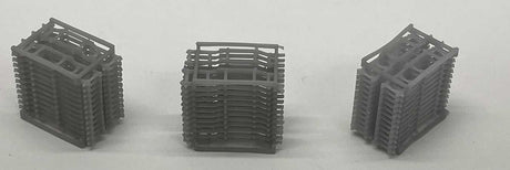 Truck Frame Load -- Fits Gondolas or Flatcars, Unpainted 3-D Print pkg(3)