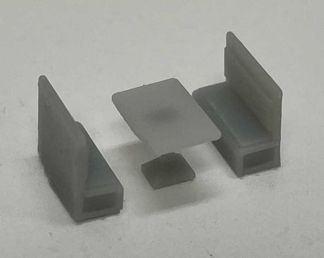 4' Booth and Table Set -- Unpainted 3D Print - 4 Booths and 2 Tables