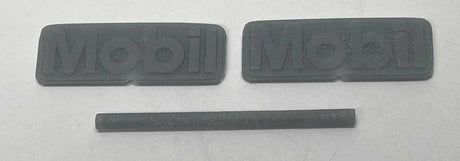 Mobil Gas Station Sign -- Unpainted 3D Print pkg(2)