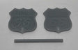 Phillips 66 Gas Station Sign w/Pole -- Unpainted 3D Print