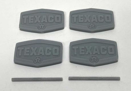 Texaco Gas Station Signs - 3-D Printed Kit -- Unpainted 2 Sets