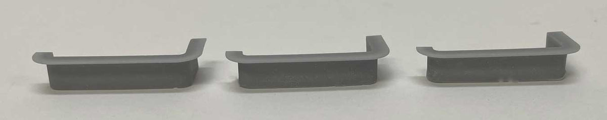 "J" Shaped Bar - 3-D Printed Kit -- Unpainted pkg(2)