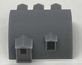 Quonset Hut Office with Glass - 3-D Printed -- Kit-2