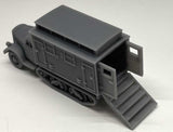 Half-Track Ambulance - Kit -- With Open Door Unpainted Cast Resin-2