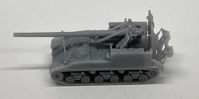 M12 Gun Motor Carriage - 3-D Printed Kit -- With Open Steps