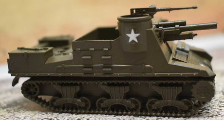 M7 Priest Self Propelled Gun -- Unpainted 3-D Print-2