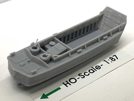 LCVP Higgins Boat -- Unpainted 3-D Print-1