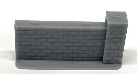 Half Wall - 3D Printed Kit -- Scale 13' Long, 7' Tall, Unpainted