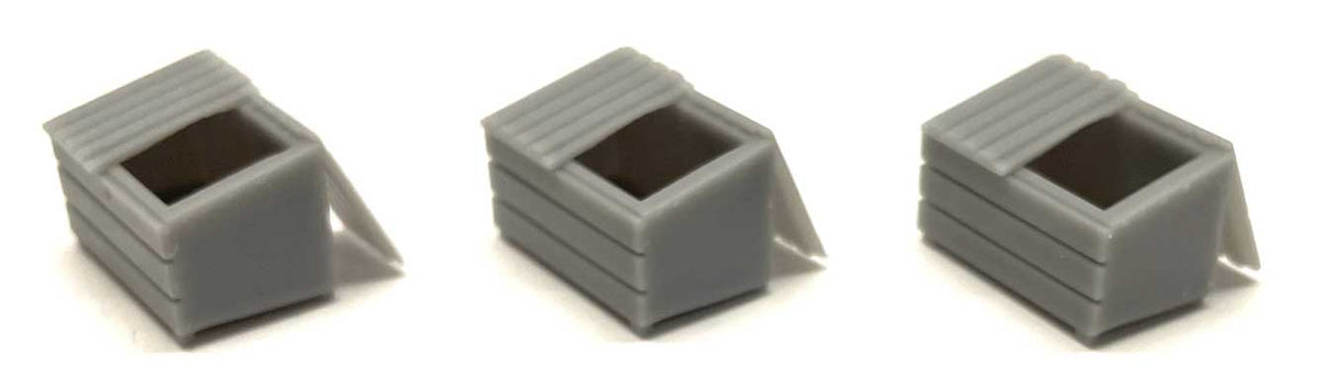 Open Dumpsters - 3-D Printed Kit -- pkg(3)-2