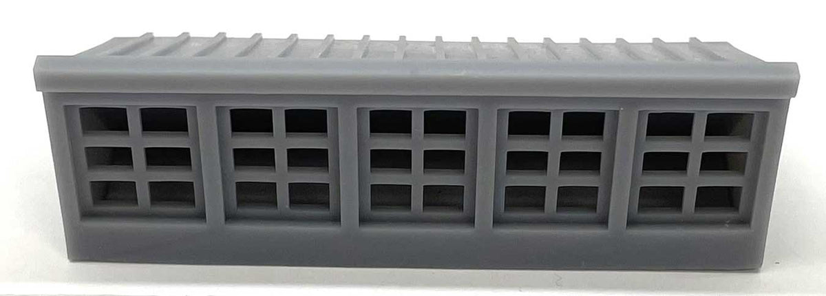 Large Skylight w/Glazing - All Windows Stationary - 3-D Printed Kit