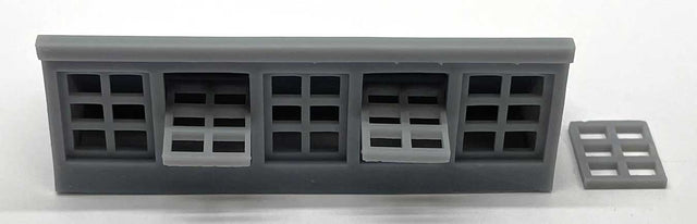 Industrial Skylight w/Open Windows - 3-D Printed Kit