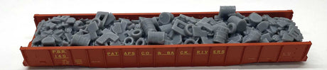 Scrap Load - 3-D Printed Parts -- Fits WalthersProto(R) & Life-Like 52'6" Gondolas