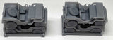 Jeeps Stacked for Transport -- Unpainted 3-D Print pkg(2)-2