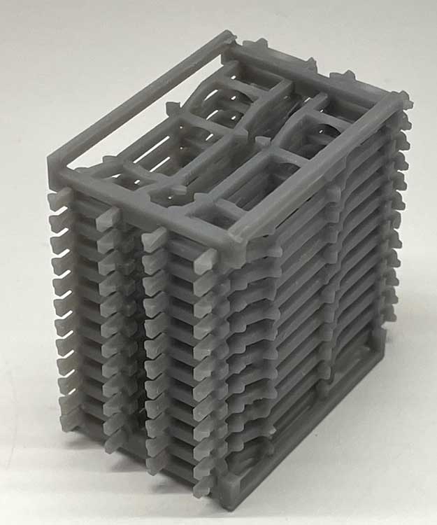 Truck Frame Load -- Fits Gondolas or Flatcars, Unpainted 3-D Print pkg(2)-1