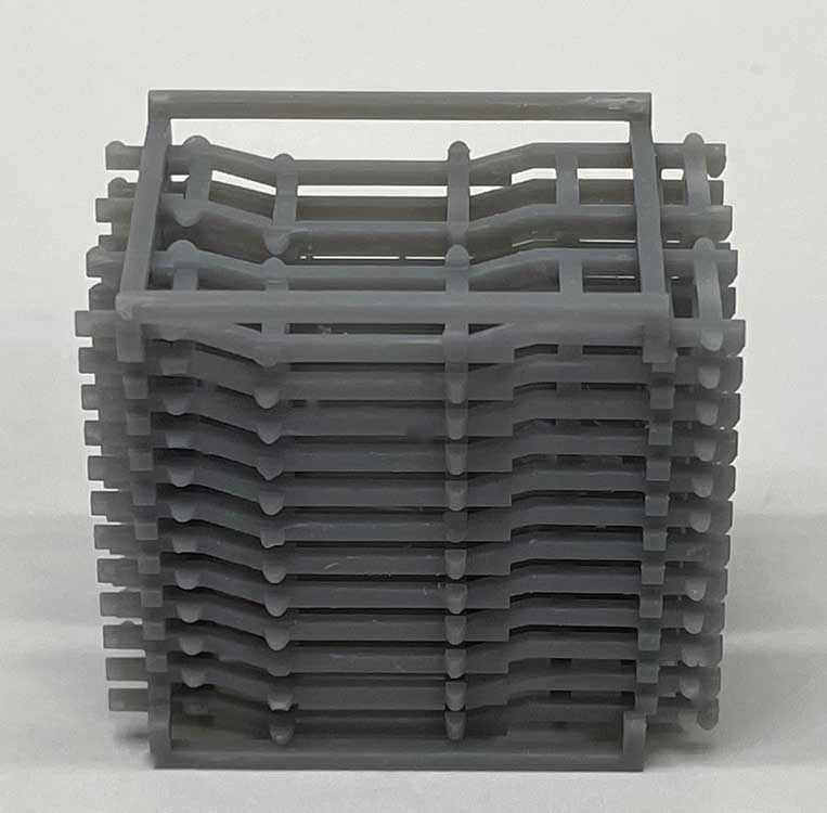 Truck Frame Load -- Fits Gondolas or Flatcars, Unpainted 3-D Print pkg(2)-2