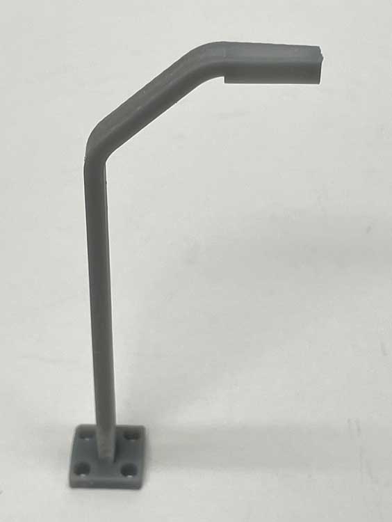 20' Tall Street Light -- Unpainted 3-D Print, Non-Working-2