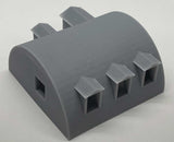 Quonset Hut Office with Glass - 3-D Printed Parts -- Kit-2