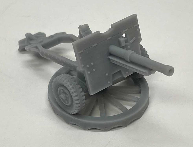 WWII Field Gun Monument -- Unpainted 3D Print