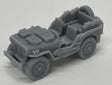 WWII Willys Jeep with Gerry Cans - 3-D Printed Kit -- Unpainted
