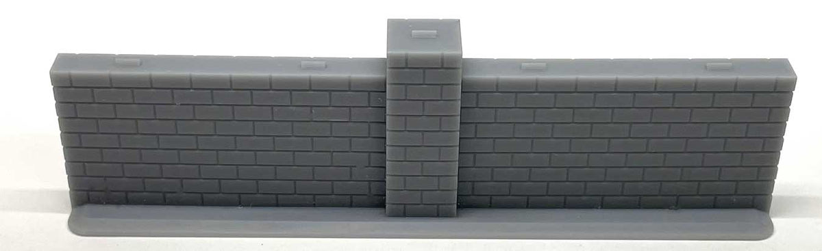 Full Wall - 3D Printed Kit -- Scale 24' Long, 7' Tall, Unpainted