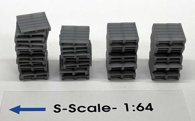 Tall Pallet Stacks -- Undecorated pkg(4)